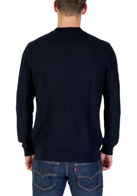 Wavy Texture Sweater ARMANI EXCHANGE | sweaters | XM001560 AF11982FB065